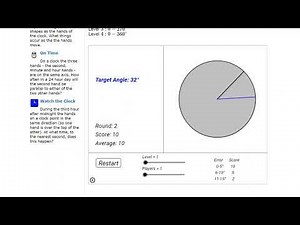Instructions for Estimating Angles Game from nrich