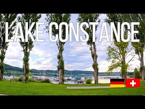Lake Constance - Untersee 🇩🇪🇨🇭 Driving along the lower lake - 4K 60fps