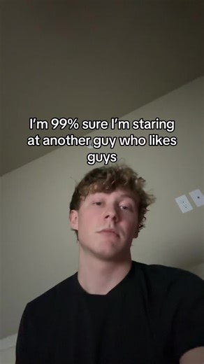 Did I guess right? | staring at guy trend