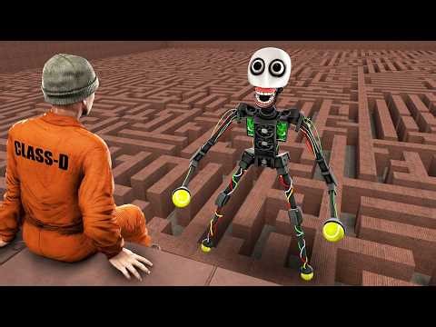 Puede E.L.B.E.R.R. el ROBOT ANIMATRÓNICO encontrarme en un LABERINTO?! (Garry's Mod Sandbox)