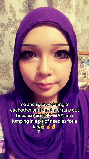 i love saw it was my special interest since i was a young whippersnapper my fav trap is the angel trap but somebody already did that #fyp #gyaru #saw #jigsaw #horror