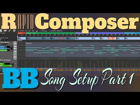 How to setup Rapid Composer for Song Ideas from Band in the Box or EZ Keys