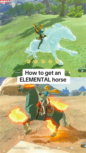 How to get an ELEMENTAL horse in Zelda