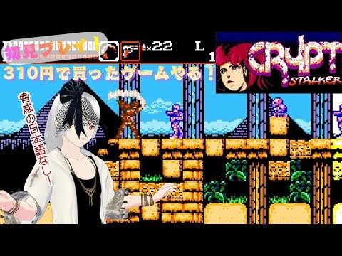 CRYPT STALKERライブ配信#１【steam/クリプトストーカー/レトロゲーム＆インディーゲームVtuber】