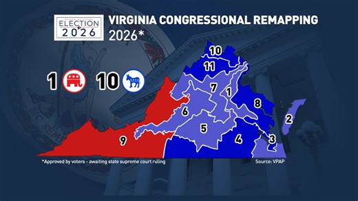 Virginia could adopt its 5th election map in 2 census cycles: how we got here