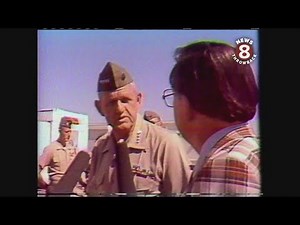 Commandant of the Marine Corp General Louis H. Wilson visits Camp Pendleton in 1976