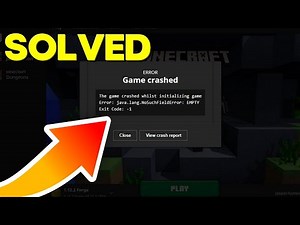 MINECRAFT EXIT CODE 1 FIX | How to Fix Minecraft Error Code 1 complete guide