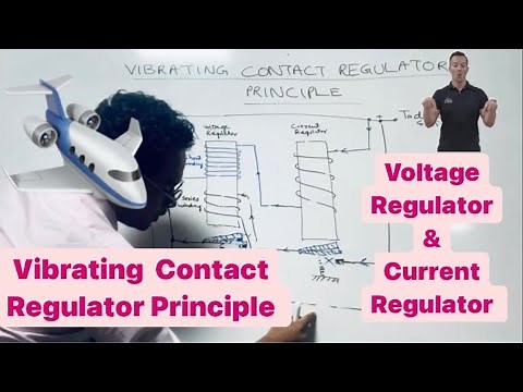 Vibrating Contact Regulator Principle || Voltage Regulator & Current Regulator Working Principle