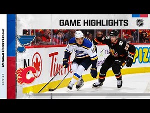 Blues @ Flames 12/16 | NHL Highlights 2022