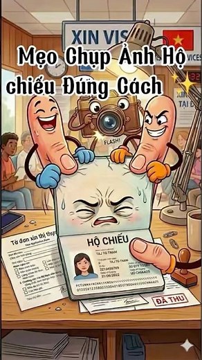 Mẹo chụp ảnh hộ chiếu đúng cách ✨