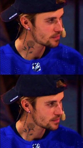 Justin Bieber with his wife Hailey beiber 🥹 #hailey #justinbieber #selenagomez #shorts