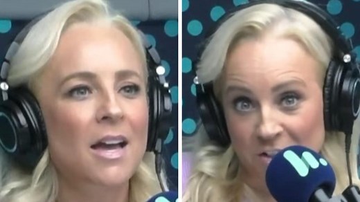 Carrie Bickmore roasts Tommy Little at Melbourne Comedy Festival