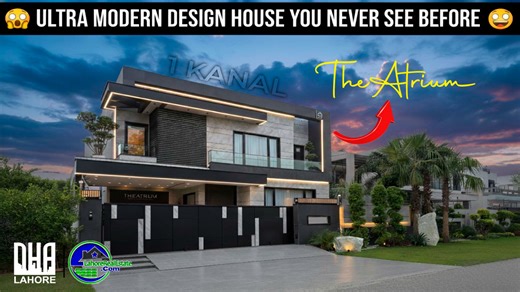 🤯 YOU WON'T BELIEVE This 1 Kanal Ultra Modern House Design! | The Atrium in DHA Lahore Step inside The Atrium – a 1 Kanal Ultra Modern Masterpiece in DHA Lahore! 😍 This stunning designer house redefines luxury with breathtaking architecture, elegant interiors, and state-of-the-art features. From its grand entrance to the art-inspired atrium, every corner reflects sophistication and style. 📍 Location: DHA Lahore 🏡 Size: 1 Kanal ✨ Highlights: Ultra Modern Design Stylish Atrium Concept Premium 