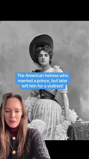 Learn about the life of Clara Ward, an American heiress who married a Belgium prince, only to later run away with a violinist she met in Paris! #claraward #princessdechimay #history #dollarprincess