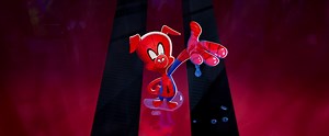 Something to sing while washing your hands: 🎶 Spider-Ham, Spider-Ham, friendly neighborhood Spider-Ham Spins a web, that's the gig Kinda weird 'cause he's a pig Look out, here comes the Spider-Ham! Life is a plate of bacon, when trouble's in the making, you'll find the Spider-Ham!﻿ 🎶 | Spider-Verse