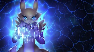 PC Renamon Digimon Live Wallpaper Free