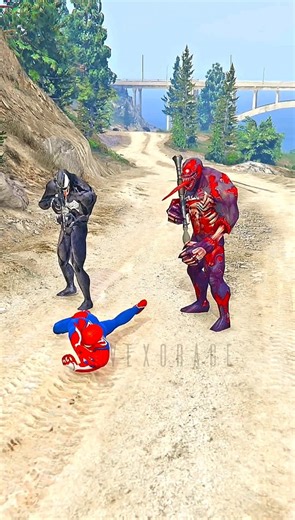 #shorts #spiderman #gta5 #superman #venom #hulk#gaming #race