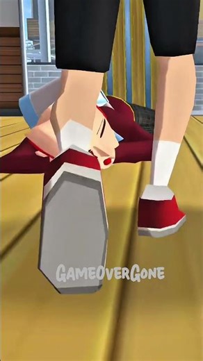 pengorbanan si botak untuk mama #sakuraschoolsimulator #shorts