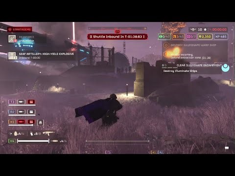 HELLDIVERS 2 - SEAF Artillery Dud!