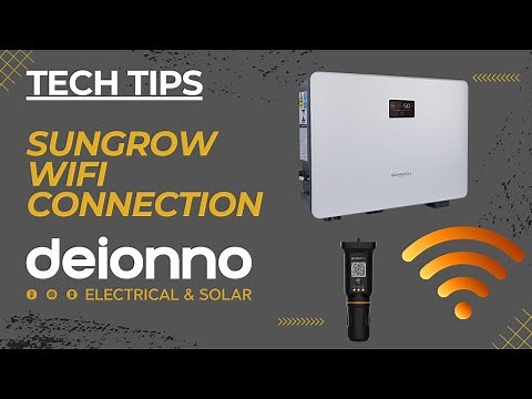 Reconnect Sungrow Inverters Wifi Connection - AUSTRALIA