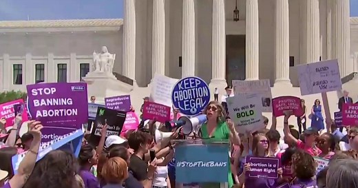 Abortion rights activists hold protests in all 50 states to ‘stop the bans’