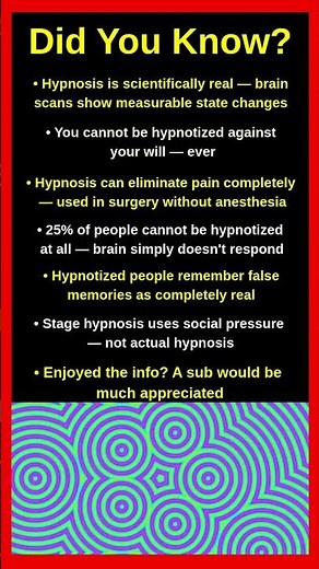 Shocking Facts About Hypnosis Nobody Tells You 🌀🧠