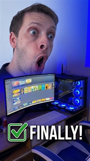 I Built My FIRST GAMING SETUP... Here's How It Turned Out