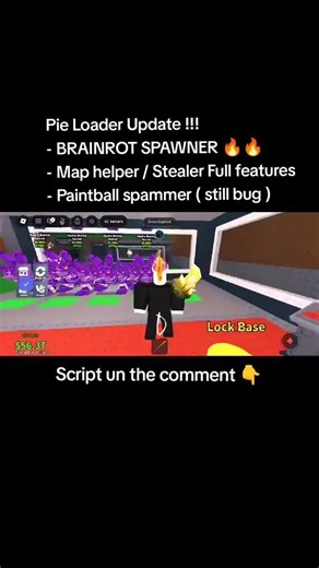 Steal A Brainrot Script - Update Brainrot Spawner | Free | No key | PieScript Loader best