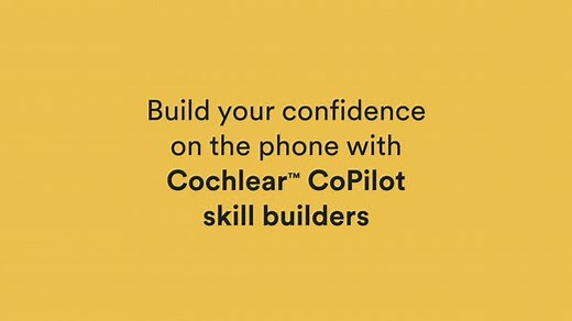 1K views · 31 reactions | You are just three taps away from getting started with ‘Telephone with Confidence’ on your iPhone! Our interactive activities and tips in Cochlear CoPilot can help you use the phone more confidently. Click here to read more and download the app https://bit.ly/3zScJuo | Cochlear Americas | Facebook