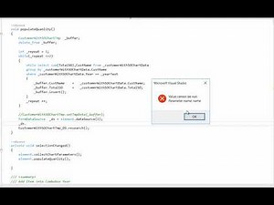 Value cannot be null, Parameter name: name (D365FO)