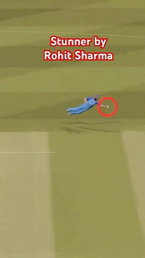 🦸‍♂️ ✈️ Rohit Sharma’s Flying Slip Catch! Unbelievable Athleticism Stuns Crowd 😱🔥 #CricketShorts