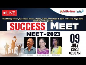NEET 2023 Achievers Unite: Sri Chaitanya Success Meet || LIVE || Sri Chaitanya Gosala