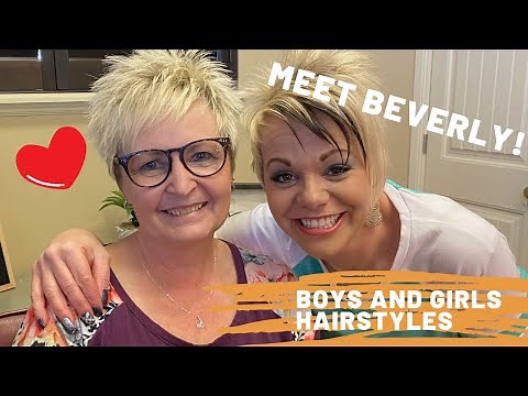 Hairstyles for Women Over 60 with Glasses - Short Pixie Hairstyles for Older Women by Radona