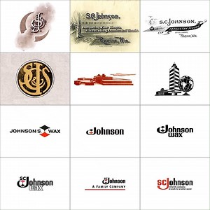 134 years of SC Johnson logo history