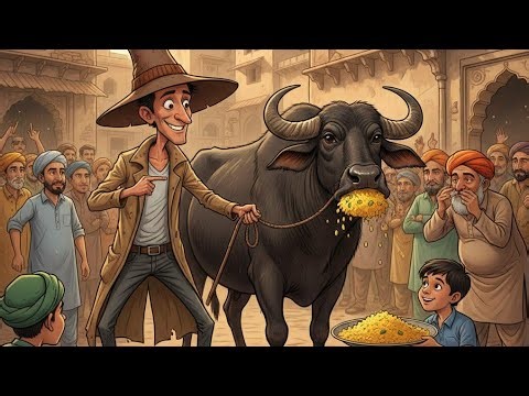 Naseeruddin Ki Jasoosi Aur Gayab Hone Wali Bhains | Urdu Funny Story