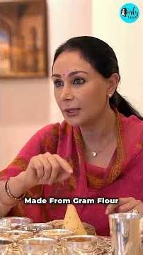 Special Rajasthani Lunch with Diya Kumari! curlytalesdigital #shorts Curly Tales #diyakumari