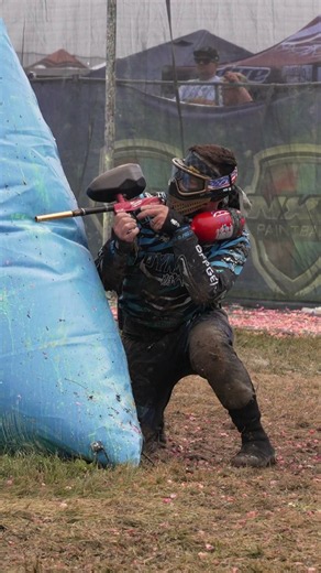 Was that a Jet Fighter Barrel Roll? #paintball #challenge
