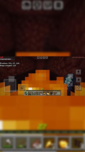 I really hate the nether... #minecraft #survival #nether #gaming #fun #ihatethenether #shorts