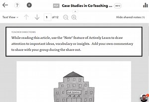 Encouraging students to read what you assign… slowly and closely with Actively Learn