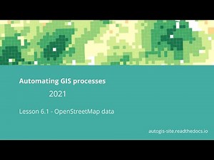 AutoGIS 2021 Lesson 6.1 - OpenStreetMap data