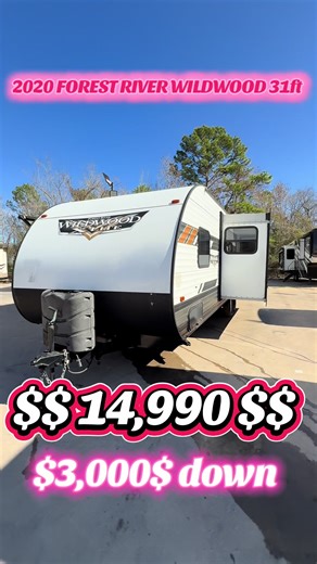 2020 Forest River Wildwood 31ft RV for Sale