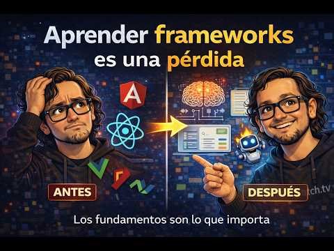Learning frameworks today is a waste of time