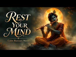 Rest Your Mind | Krishna Flute Music for Deep Sleep, Insomnia Relief & Relaxation