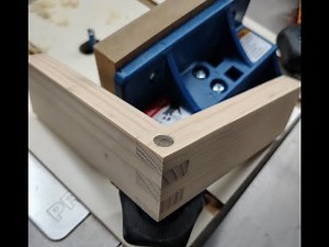 Finger Joint with Rockler Router Table Box Joint Jig (optional dowel accent)
