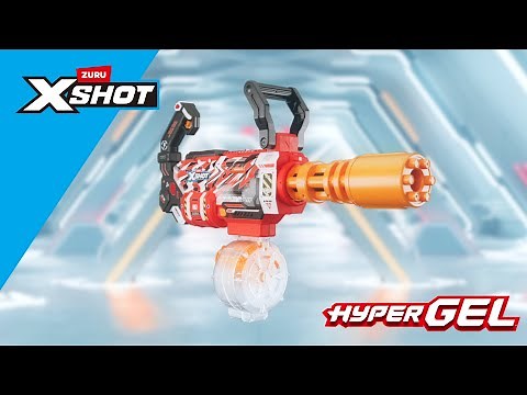XSHOT Hyper Gel Gatling – Ultimate Gel Blaster for Epic Battles!