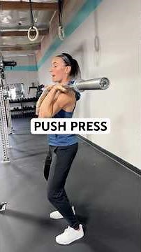 Push press technique! #pushpress #workouttutorial