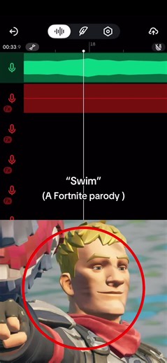 The waters getting colder let me in your ocean swim #fortnite #bandlab #fortnitesong #chaseatlantic #minecraftsong