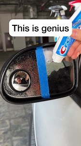 Toothpaste with mirror car life hack! | Paul Vu