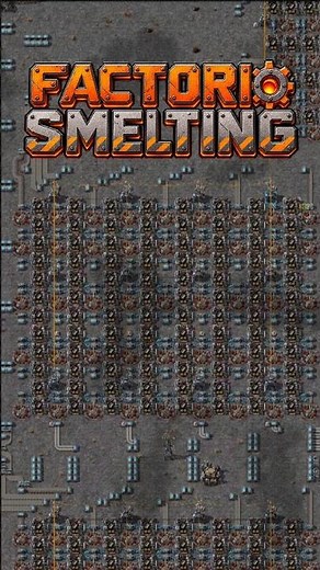 How Factorio Megabase Smelts Ore