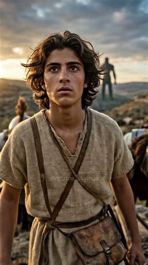 David vs Goliat: El tiro imposible que nadie esperaba #biblia #historias #fe